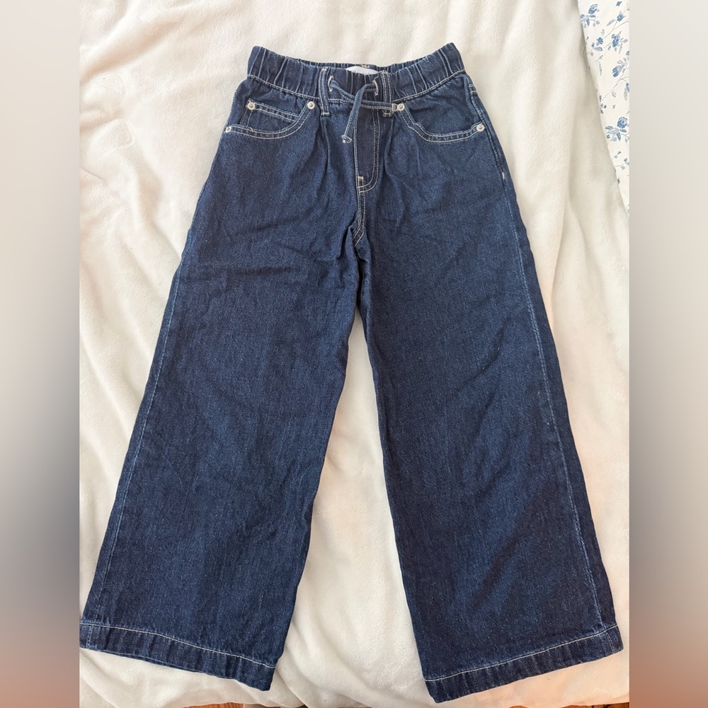 Zara Girls Dark Blue Jeans